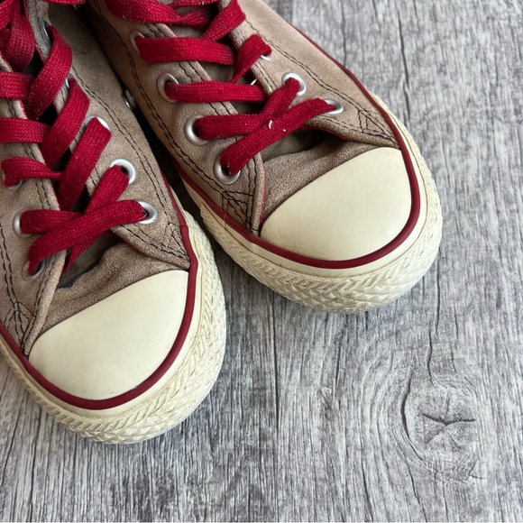 Converse Chuck Taylor Elise Rolldown HiTop Leather Sneakers Wm’s 5.5 EUC - Picture 6 of 11